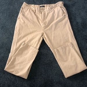 Mens Nautica Slim Fit Khaki Pants Size 34Wx30L